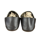 Fendi FF Zucca Canvas/Leather Slippers