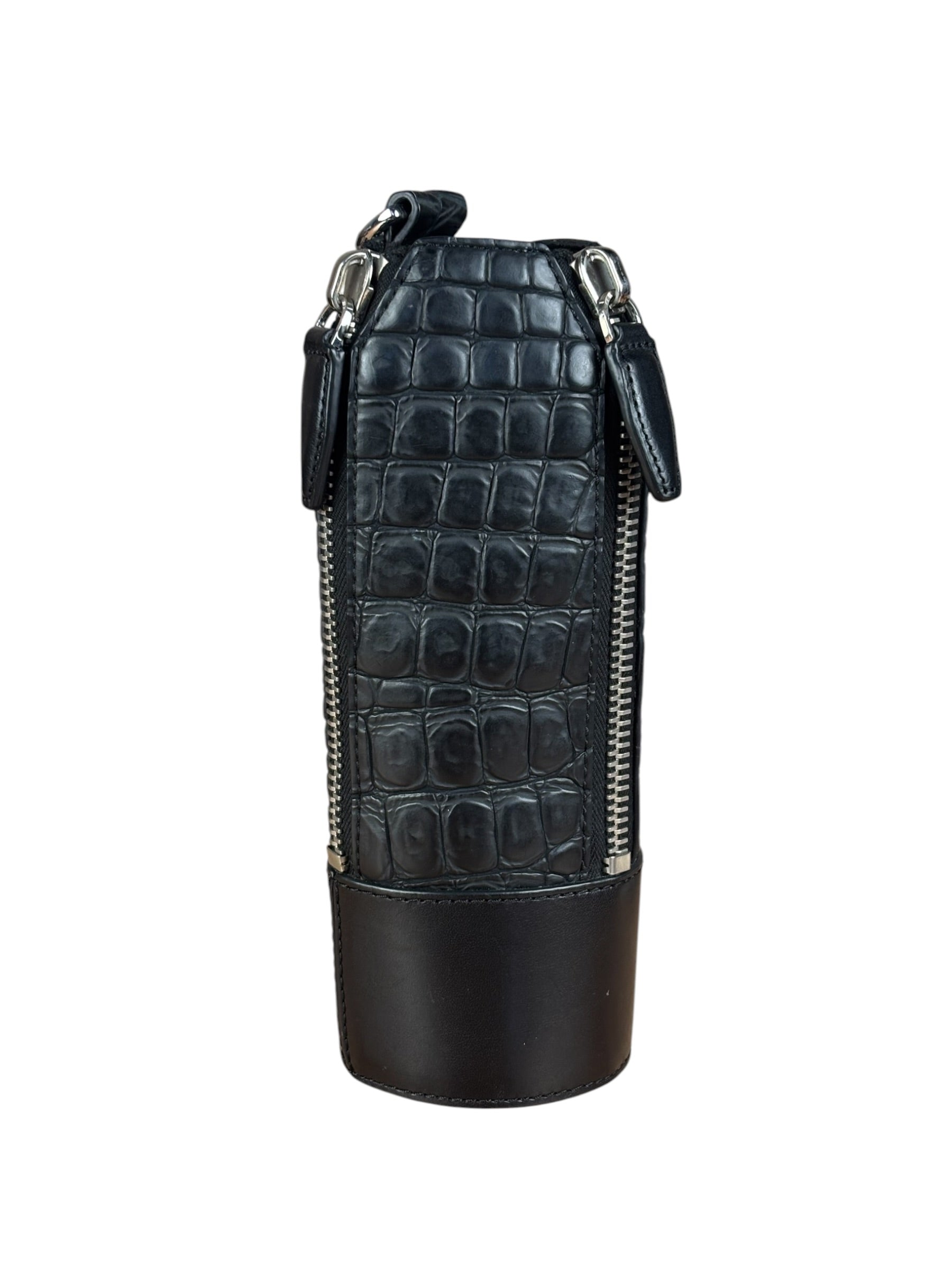Alexander Wang Croc Embossed Water Bottle Holder