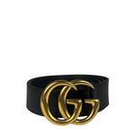 Gucci Black GG-Buckle Belt