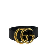Gucci Black GG-Buckle Belt