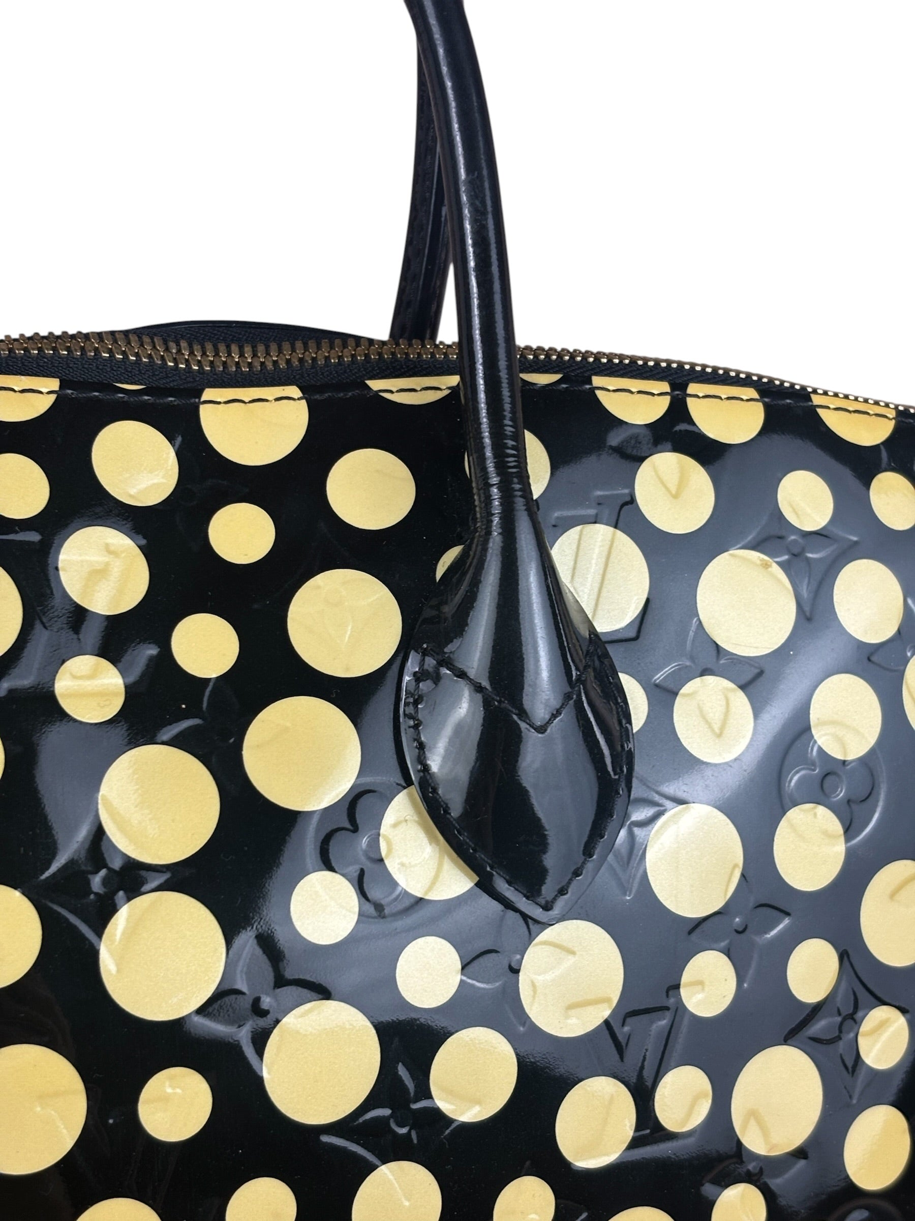 Louis Vuitton x Yayoi Kusama Infinity Dots Lockit Hand Bag MM