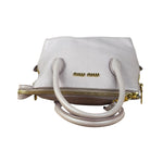 Miu Miu Blush Pink Leather Two-Way Bag