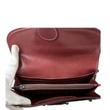 Coach Colorblock Leather Jade Wallet On Chain