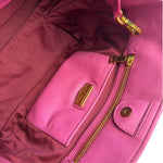 Miu Miu Pink Nappa Leather 2Way Tote Bag