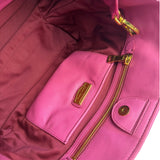 Miu Miu Pink Nappa Leather 2Way Tote Bag