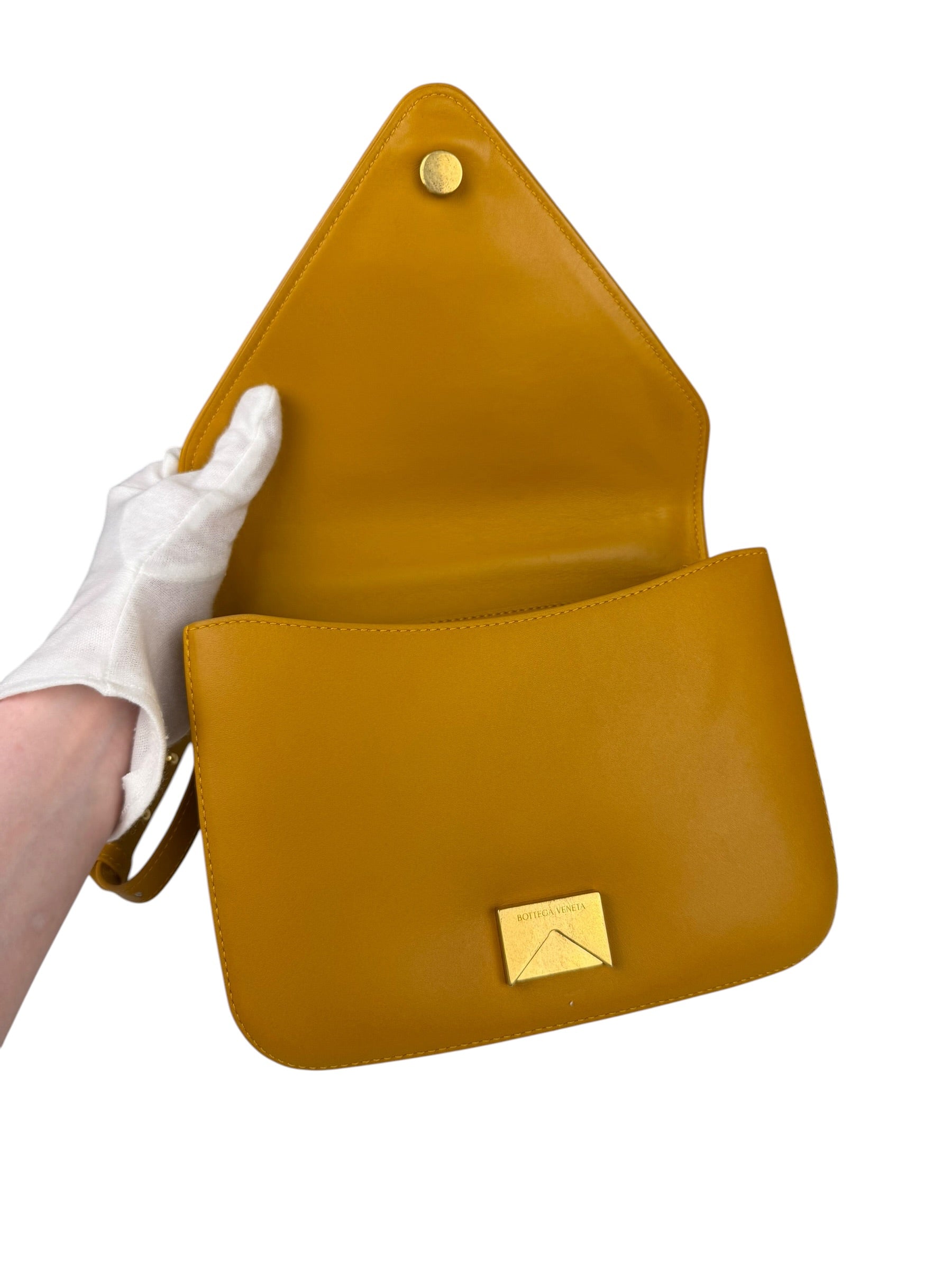 Bottega Veneta Mount Small Envelope Flap 2Way Shoulder Bag