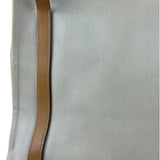 Hermes Beige/Brown Leather Trim Cabalicol Tote
