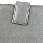 Gucci Light Blue GG Embellished Leather Long Wallet