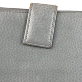 Gucci Light Blue GG Embellished Leather Long Wallet
