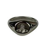 Vivienne Westwood Silver Logo Seal Ring