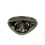 Vivienne Westwood Silver Logo Seal Ring
