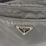 Prada Vintage Black Nylon Crossbody Bag
