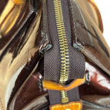 Louis Vuitton Burgundy Monogram Vernis Rosewood Avenue Handbag