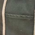 Hermes Fourre-Tout MM Canvas Black Tote