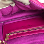 Chanel Fuchsia Pink Leather Puffy Flap Bag 2019