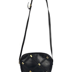 Ferragamo Black Leather Crossbody Bag