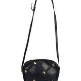 Ferragamo Black Leather Crossbody Bag