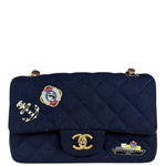 Chanel Quilted Navy Paris Hamburg Collection 2018