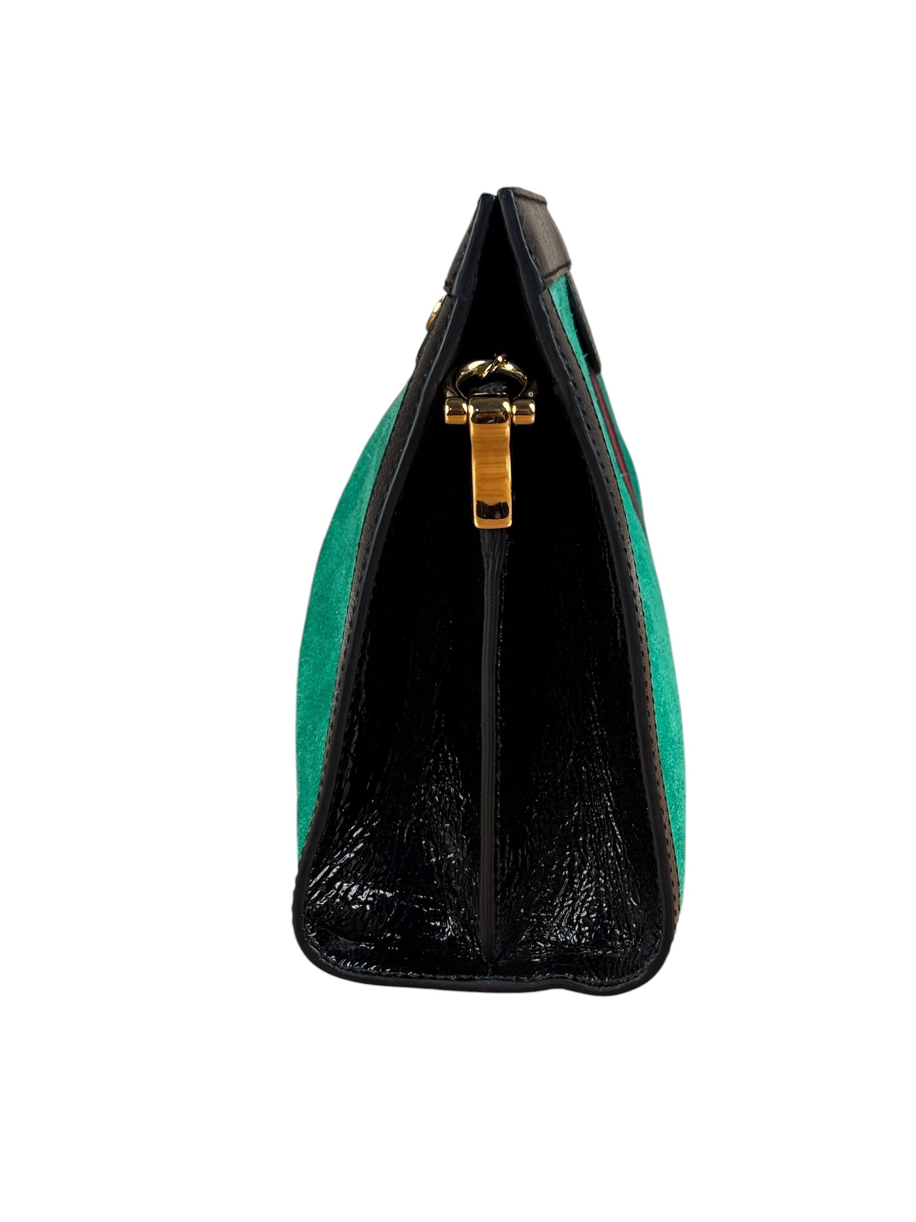 Gucci Suede Web Ophidia Chain Shoulder Bag