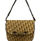 Christian Dior Vintage Brown Trotter Shoulder Bag