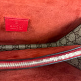 Gucci Red/Beige Dionysus GG Supreme Shoulder Bag