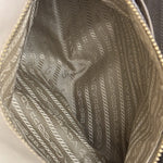 Prada Saffiano Lux Leather Grey 2Way Shopping Bag