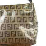 Fendi Vintage Beige PVC Zucca Pochette