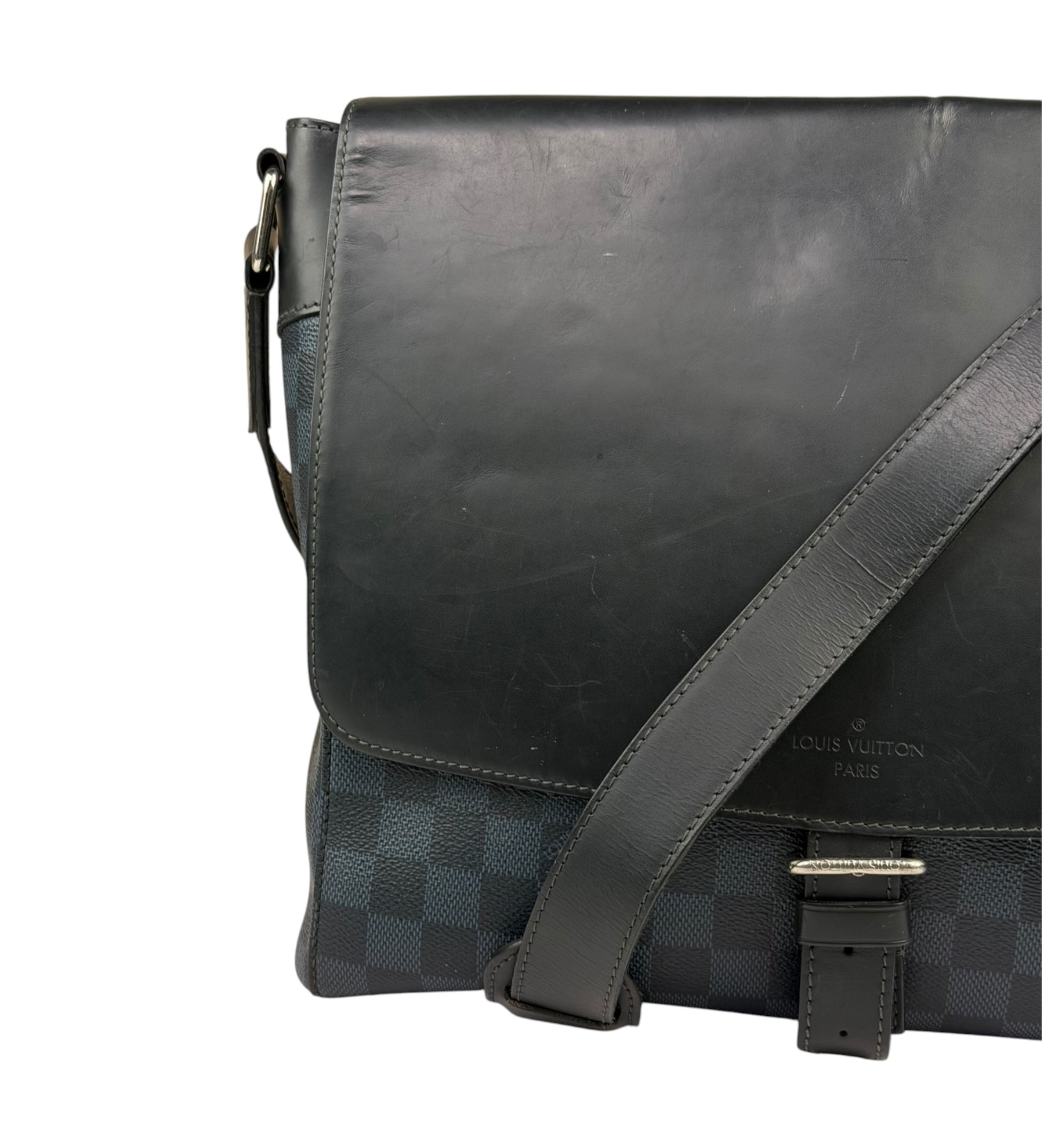 Louis Vuitton Damier Cobalt Newport Messenger Bag GM