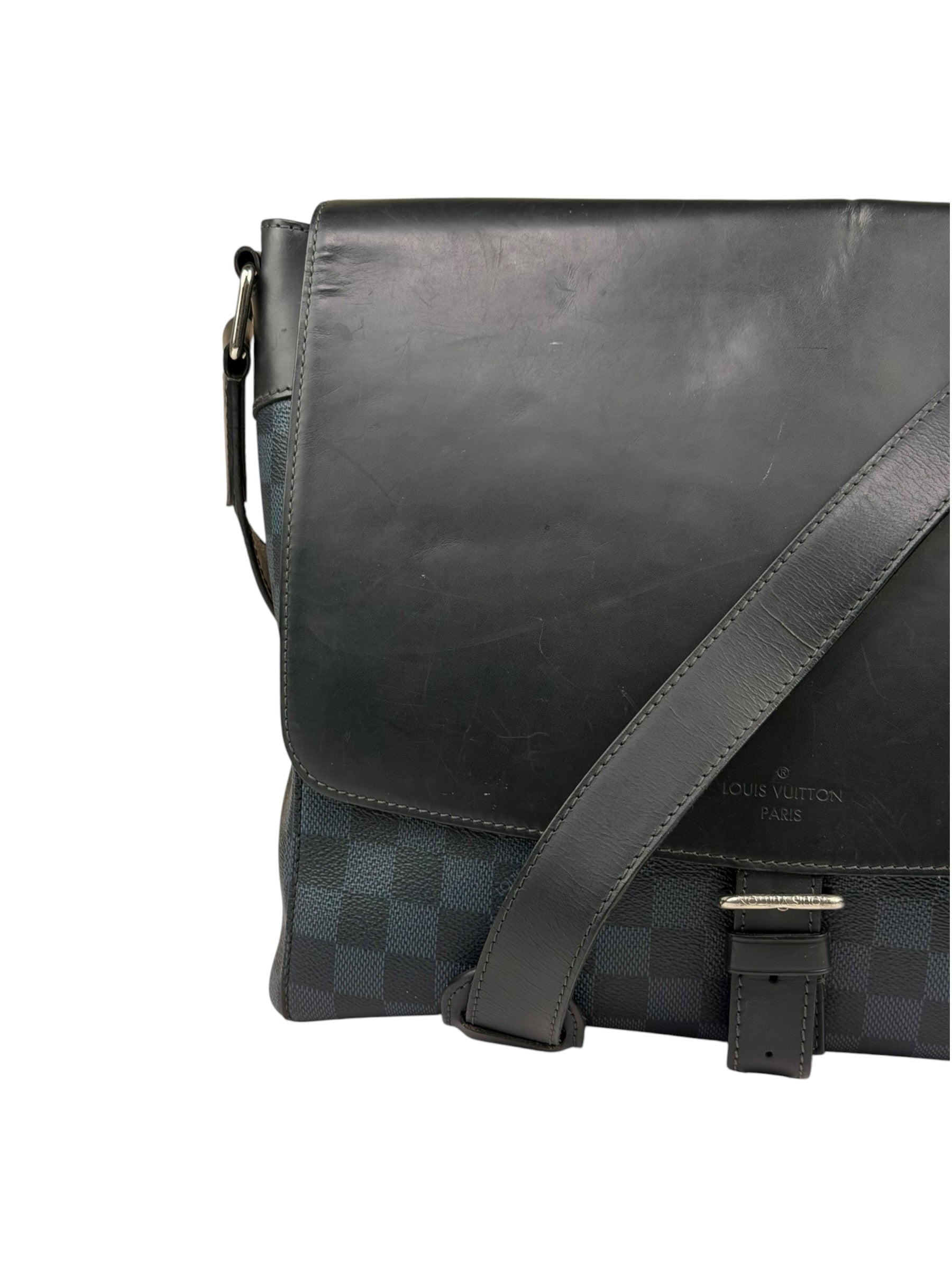 Louis Vuitton Damier Cobalt Newport Messenger Bag GM