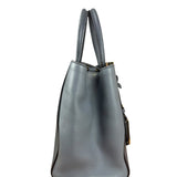 Fendi Grey Leather 2Jours Tote/Hand Bag