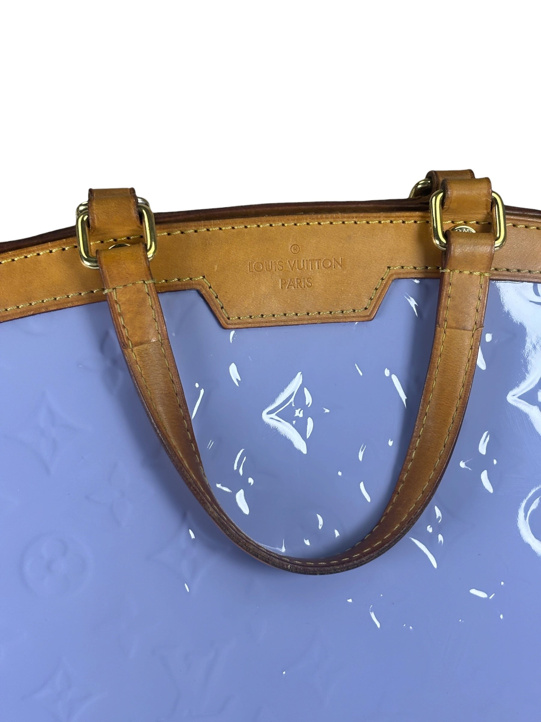 Louis Vuitton Purple Vernis Brea Two-Way Bag