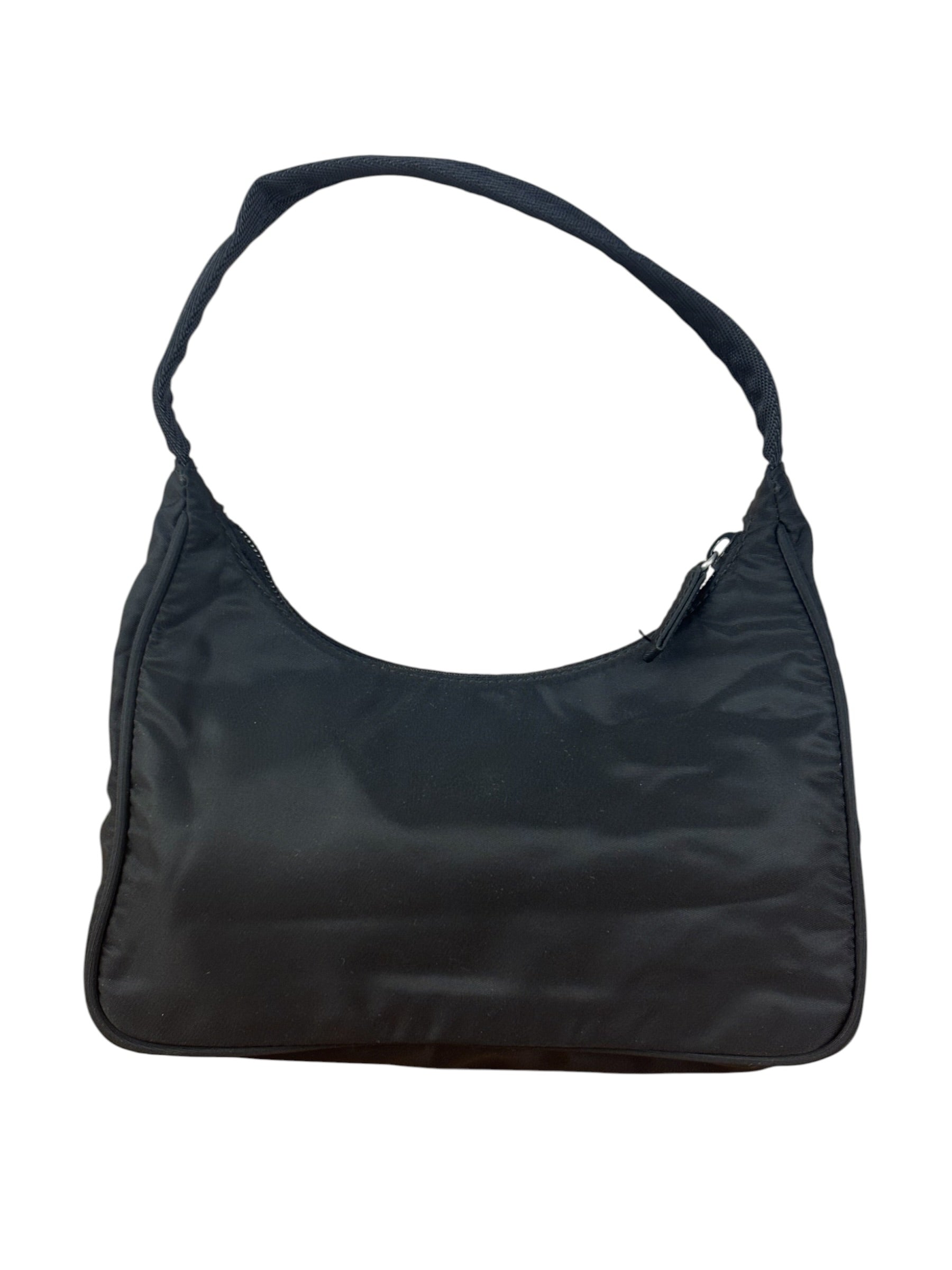 Prada Black Tessuto Nylon Shoulder Bag