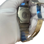 Omega Constellation White Dial Blue Hands