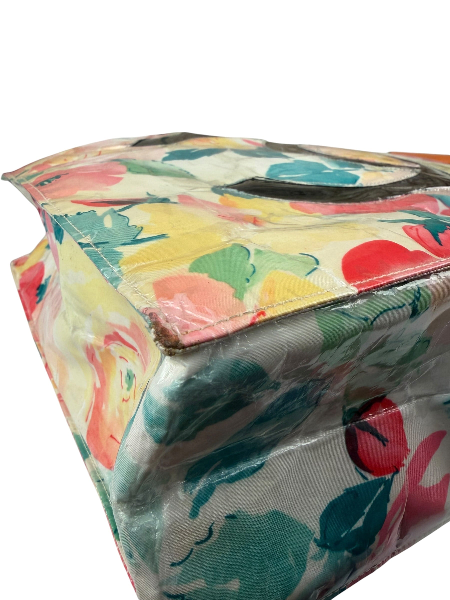 Chanel Floral Print CC Vinyl Tote 1994