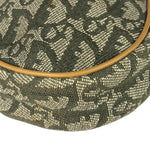 Christian Dior Vintage Green Trotter Saddle Pochette