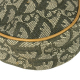Christian Dior Vintage Green Trotter Saddle Pochette