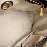 Tory Burch Saffiano Leather Navy Boston Bag