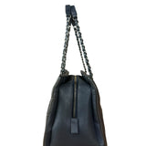 Chanel Navy Edinburgh Chic Chain Tote 2013