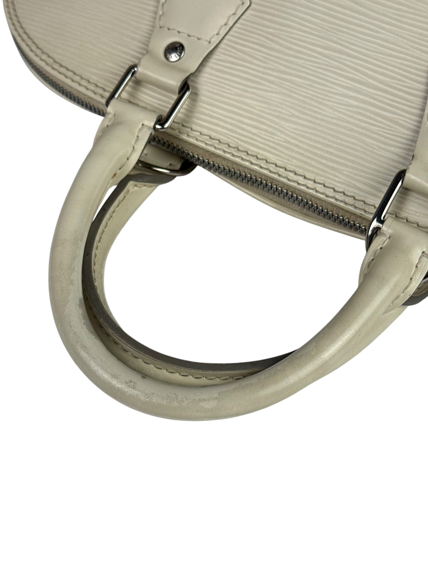 Louis Vuitton Ivorie Epi Leather Alma Handbag MM