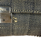Chanel Denim Chocolate Bar Chain Flap Bag 2002