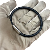 Louis Vuitton Canvas Damier Graphite Keep It Bracelet