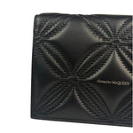 Alexander McQueen Black Leather Medium Skull Shoulder Bag