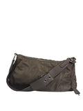 Prada Grey-Brown Taupe Tessuto Nylon Shoulder Bag