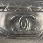 Chanel Black Diamond Stitch Camera Crossbody