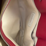 Chanel Red Patent Leather Chain Shoulder Bag 2012
