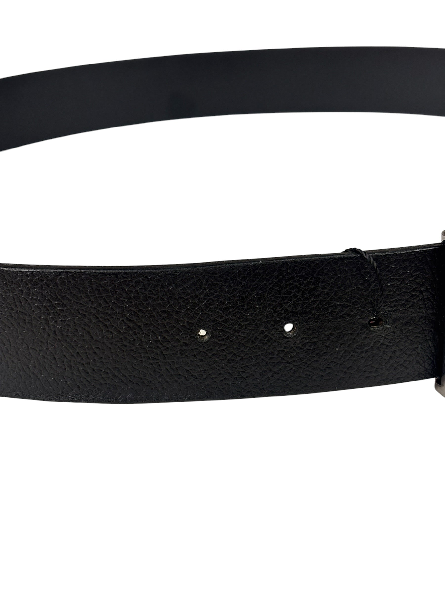 Gucci Silver-Toned G Belt