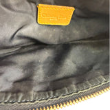 Christian Dior Denim Beige Leather Mini Saddle Pochette