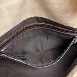 Fendi FF Canvas Baguette