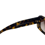 Off-White Tortoiseshell Rectangular C/O The Sun Sunglasses