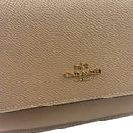 Coach Beige Leather Klare Crossbody Bag